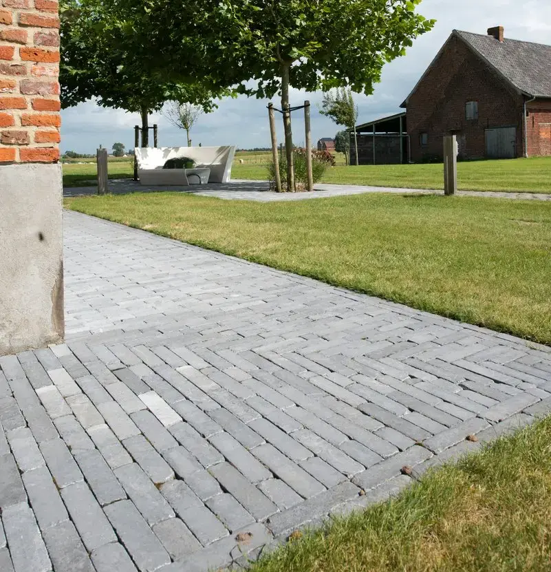 Asian blue Asian blue getrommeld/zaagsnede 5/20/5 (95st/m²)