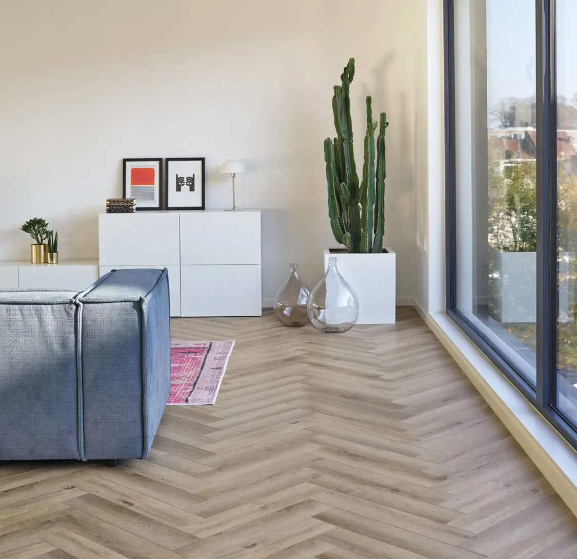 Yusa dune parketvinyl leefruimte