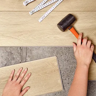 Parketvinyl plaatsen