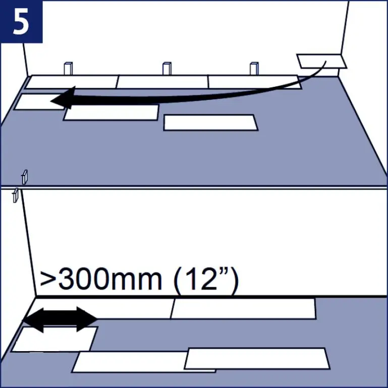 stappenplan parketvinyl plaatsen
