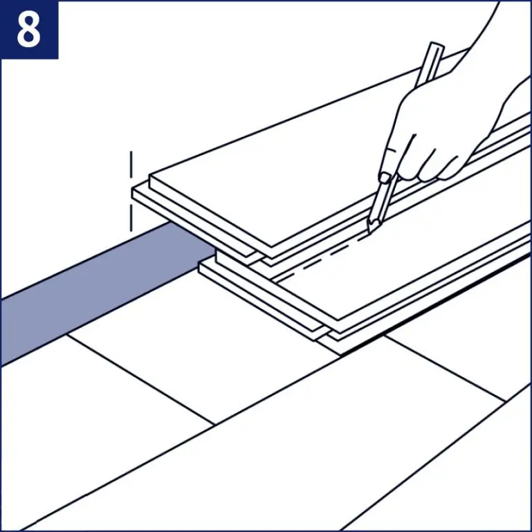 stappenplan parketvinyl plaatsen