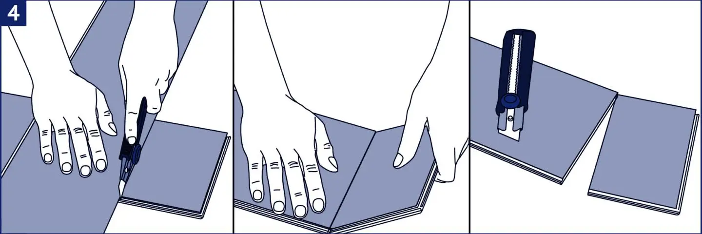 stappenplan parketvinyl plaatsen