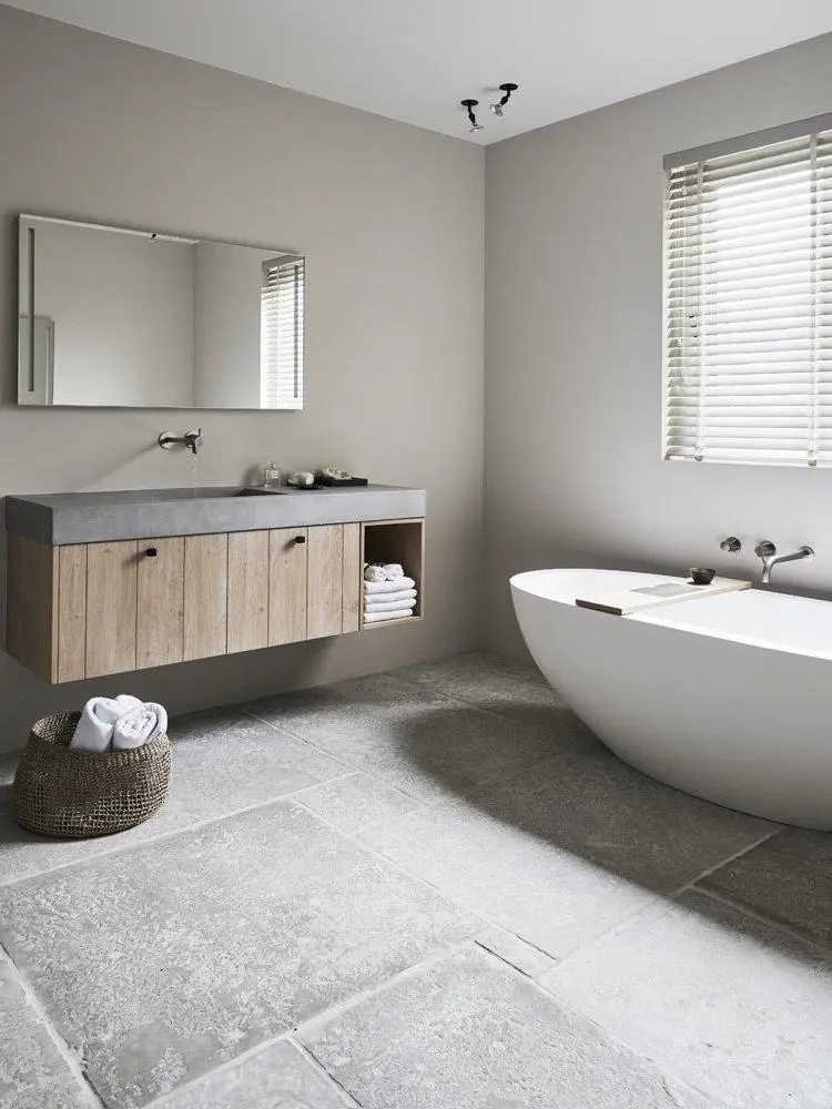 Castle stones loft morning mist