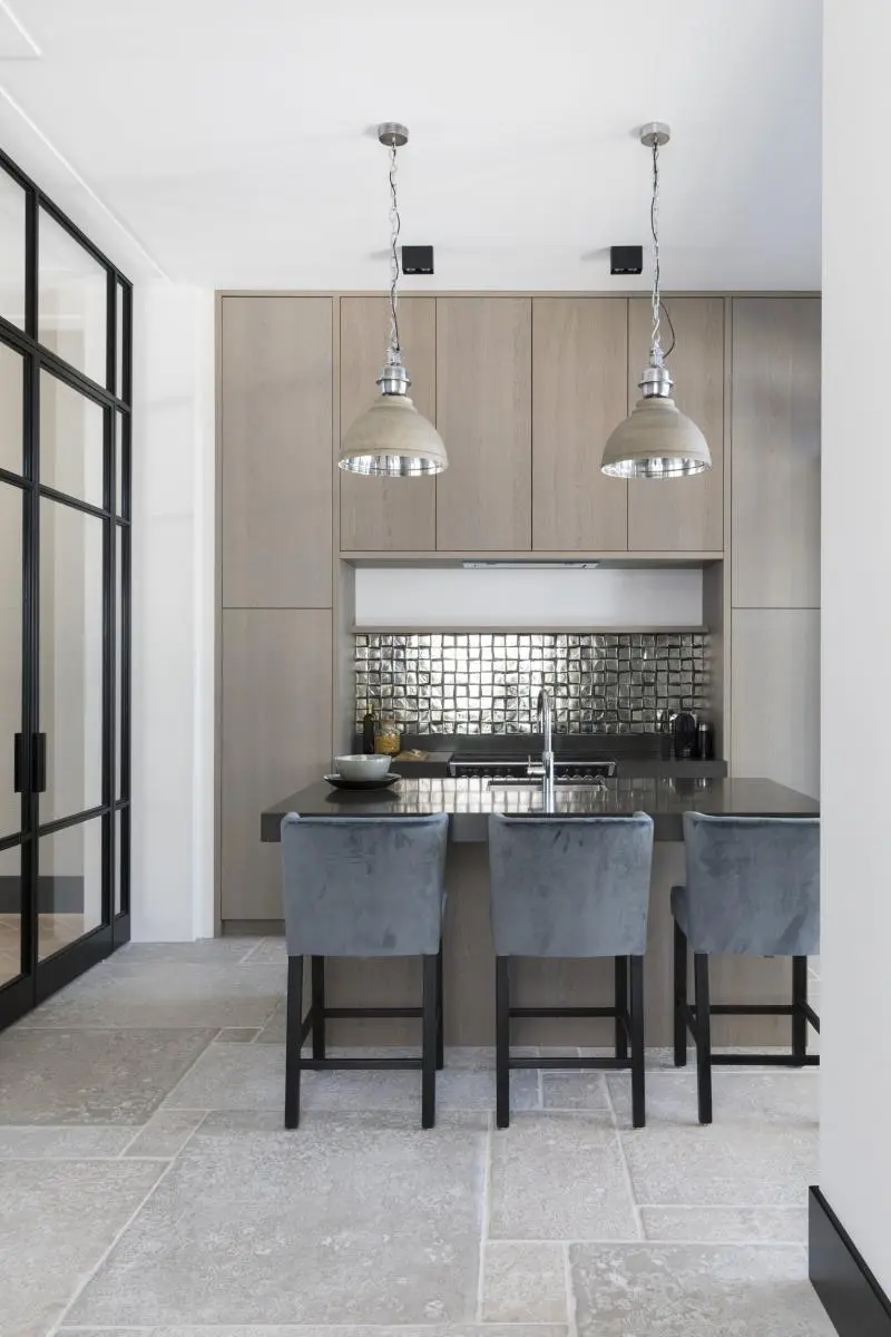 Castle stones dallen keuken