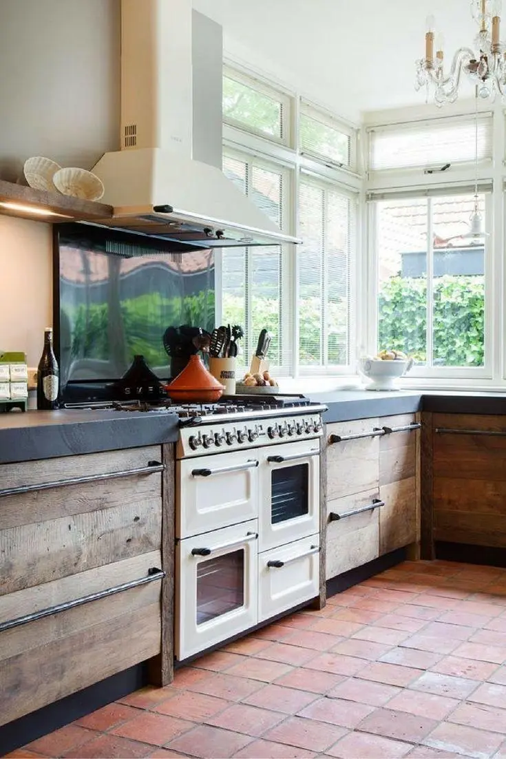 terracotta tegels keuken