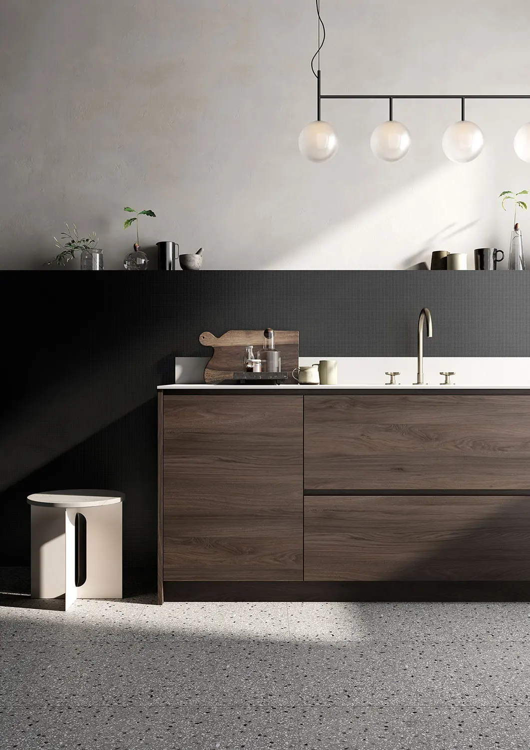 Minimal terrazzo storm 60/60/1,0 matt/rett.