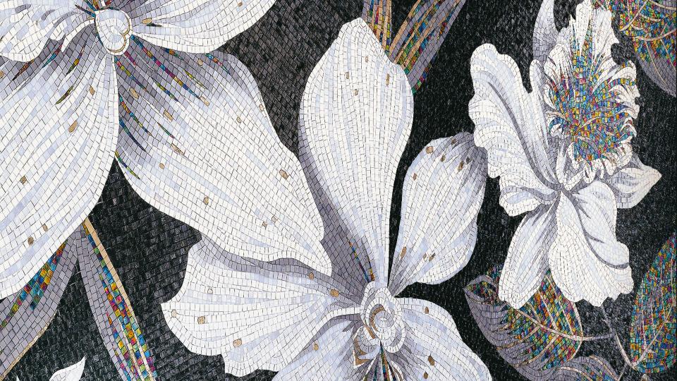 Sicis glasmozaiek bloemen