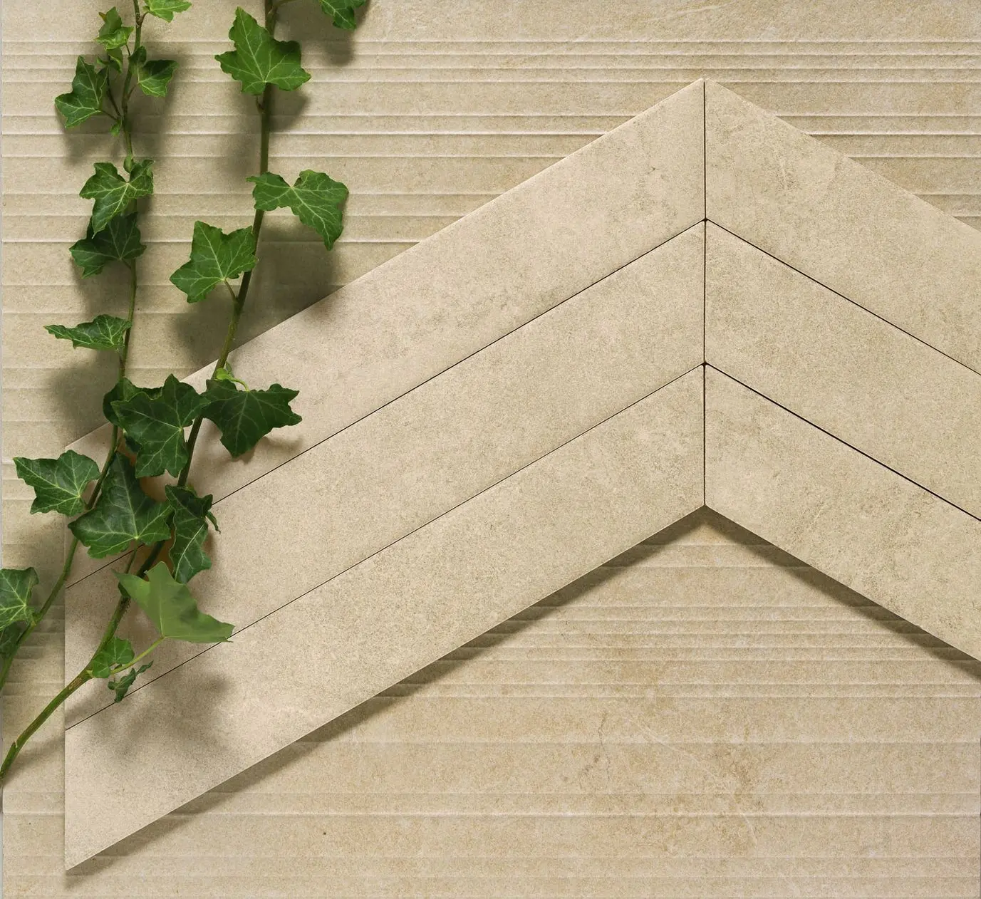 Structura beige chevron