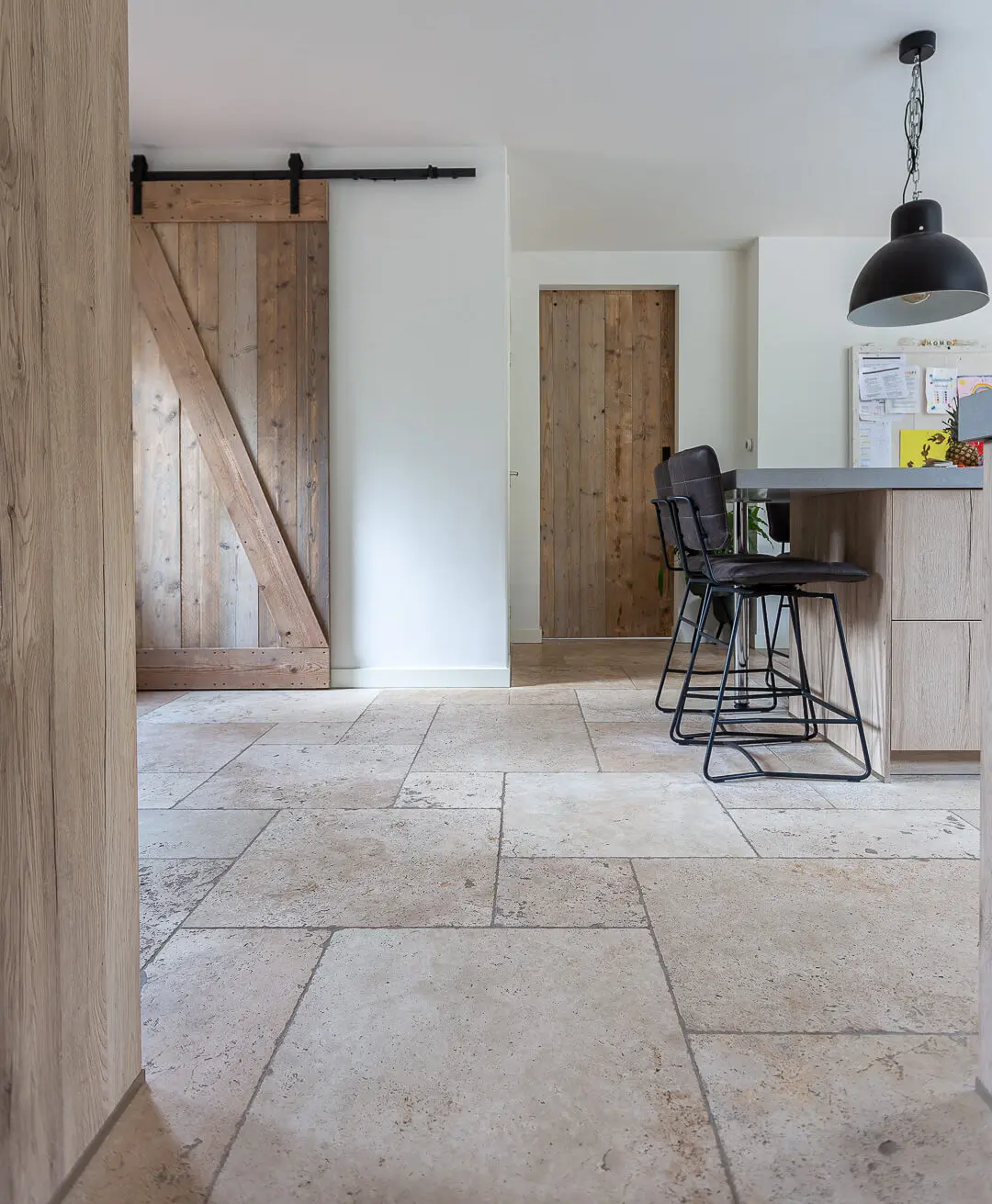 Travertin classic beige antico romeins verband/1,2