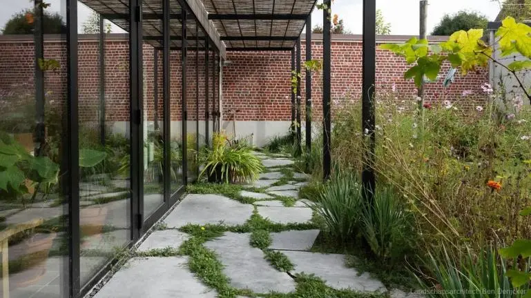 Kilkenny opus incertum gevlamd