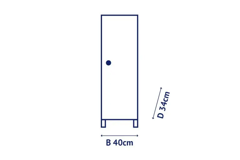 Standaard afmeting kolomkast