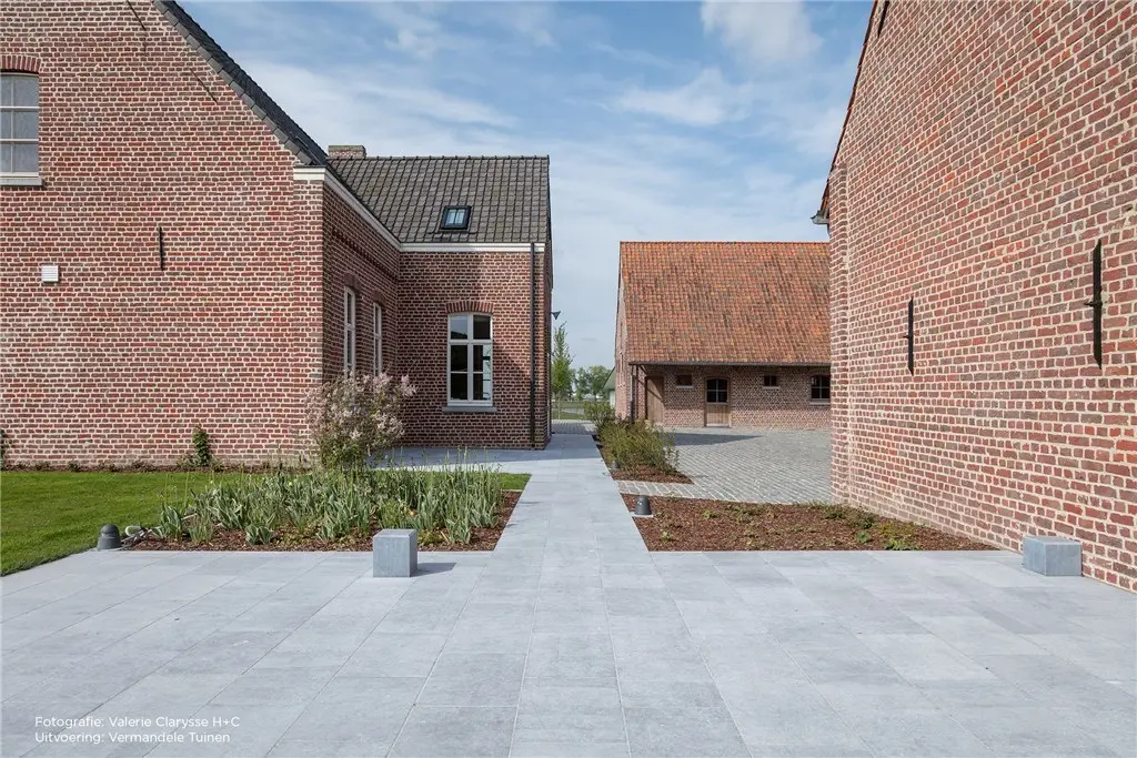 Belgische blauwsteen terras