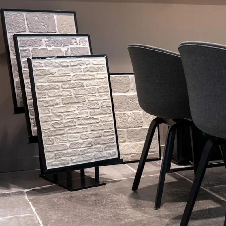 Castle Stones Versailles Van den Bossche tegels toonzaal