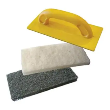 Schuurspaan met fijne en grove epoxy spons