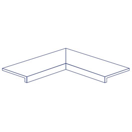 Productie zwembadhoekstuk (4-8cm) hoek 45° >60cm (2 delen)