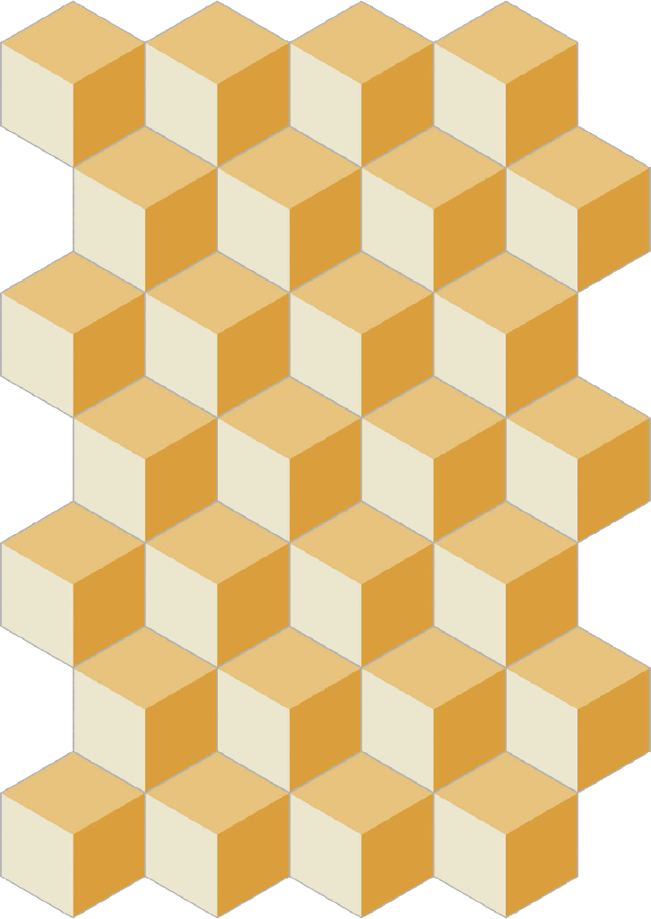 Decori hexagon cubic sun 20/23/1,4