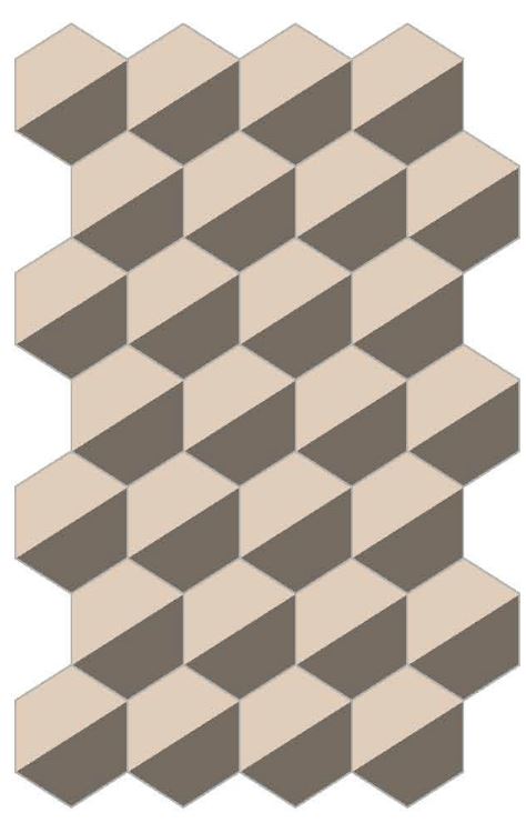 Decori hexagon half powder 20/23/1,4