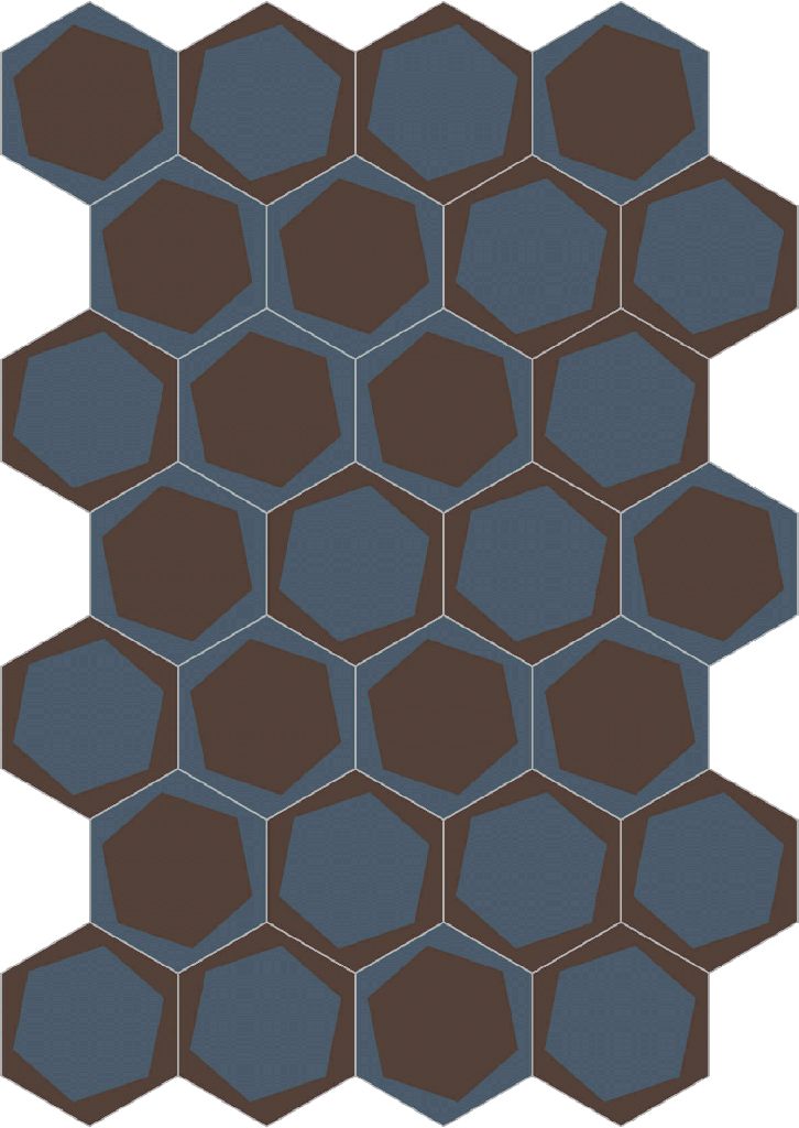Decori hexagon on/off night 20/23/1,4