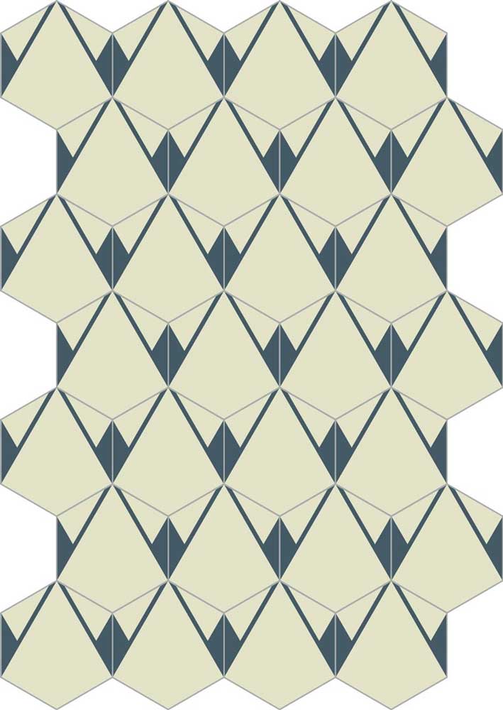 Colors hexagon plisados topacio A 20/23/1,4