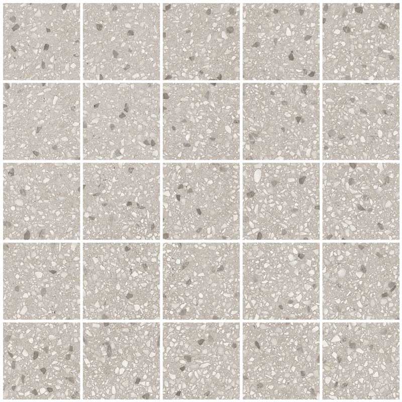 Minimal terrazzo sun mosaic 5x5 30/30/1,0 matt/rett.