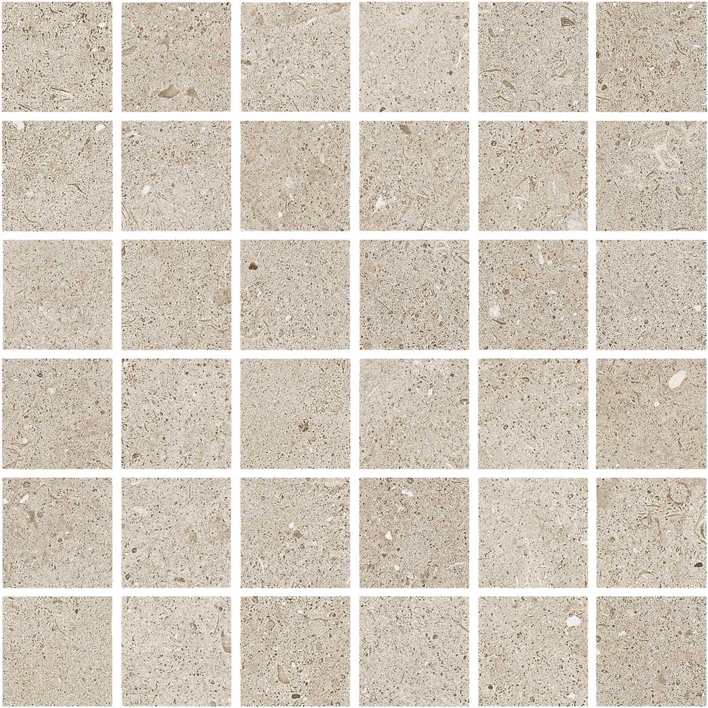 Minimal beige mosaico 5x5 30/30/1,0 matt/rett.