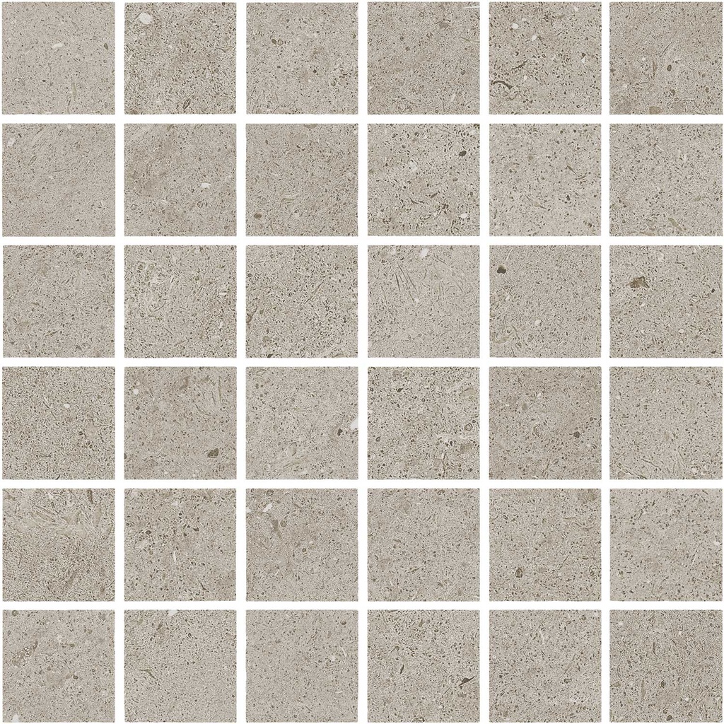Minimal greige mosaico 5x5 30/30/1,0 matt/rett.