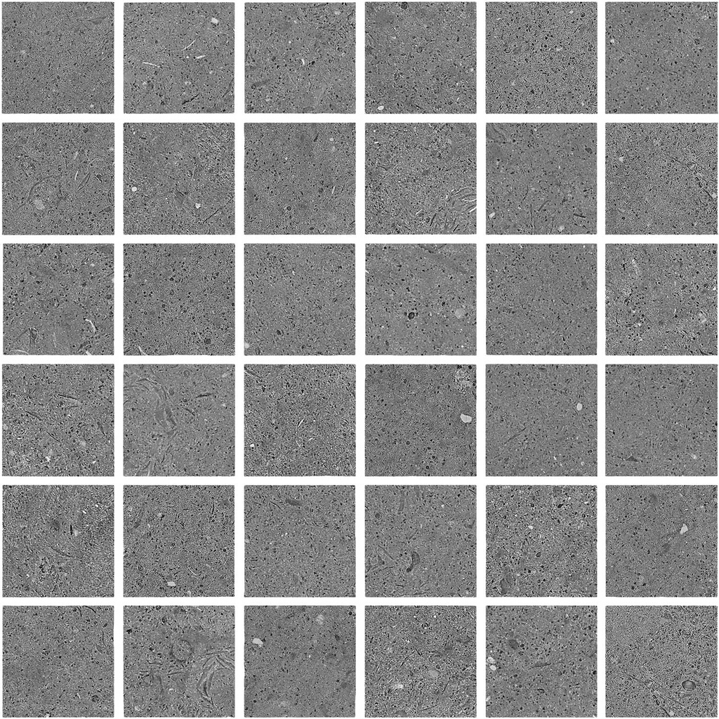 Minimal graphite mosaico 5x5 30/30/1,0 strutt/rett.