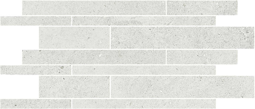 Minimal white mosaico 30/60/1,0 matt/rett.