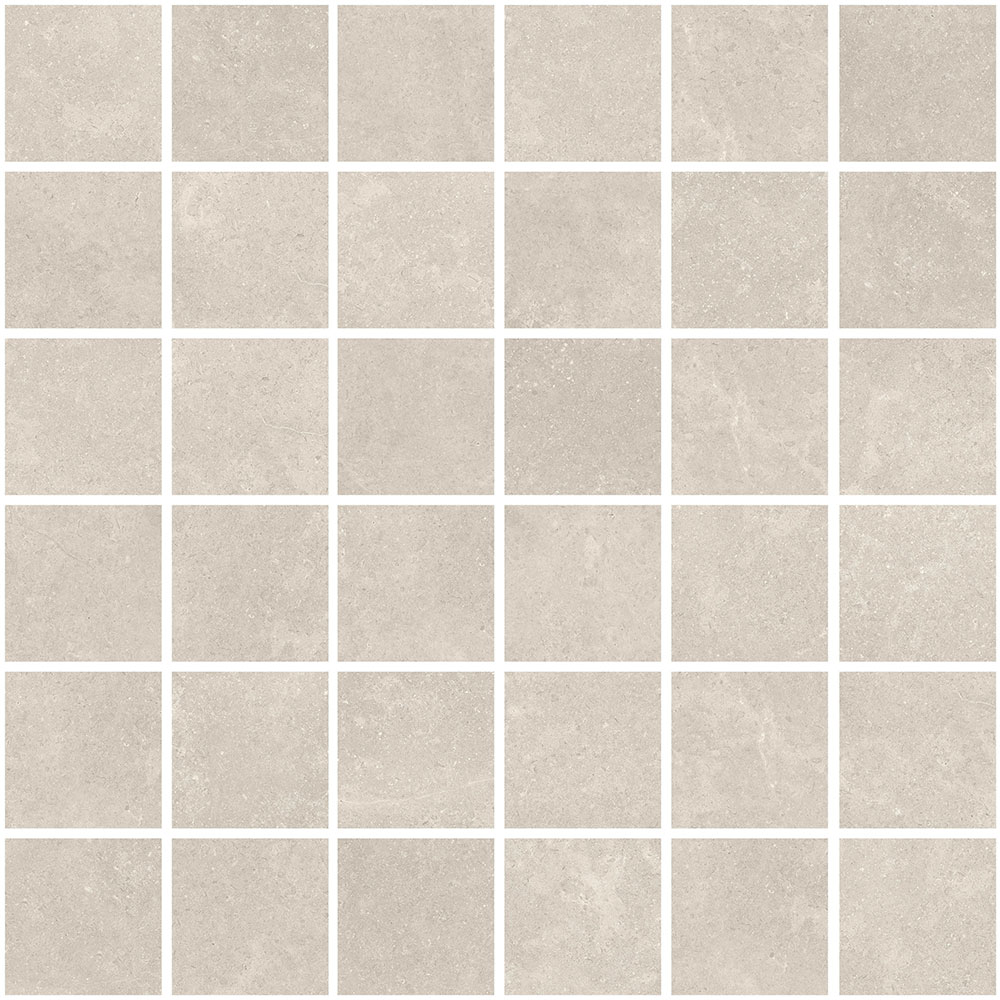 Clear beige mosaico 5x5 30/30/0,85 nat/rett.