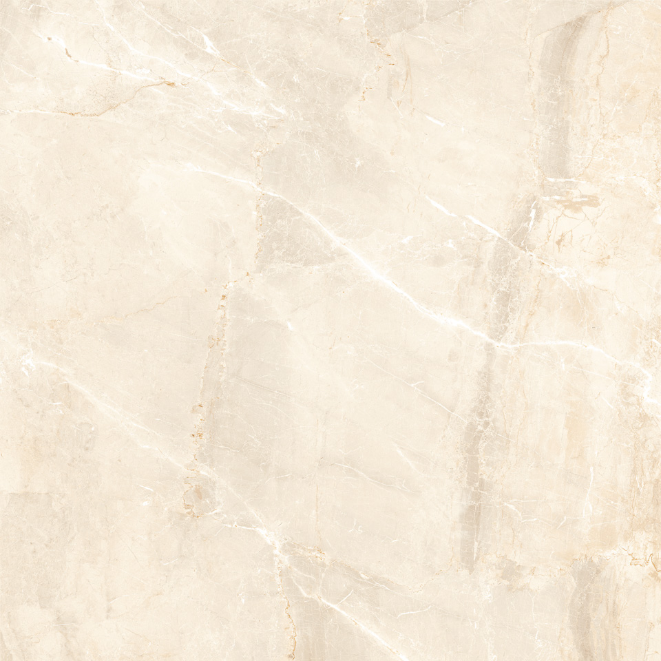 Flora beige 60/60/0,95 glanz/rett.