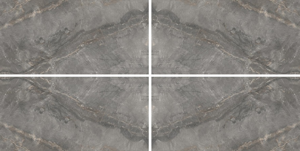 Flora silver bookmatch 60/120/0,95 glanz/rett. (4st)