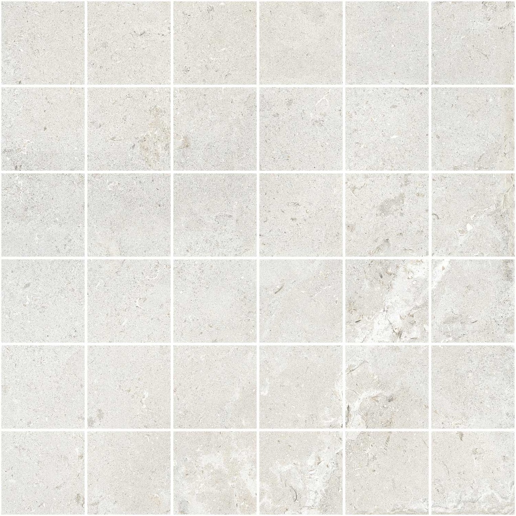 Paraphe white mosaico mix 30/30/1,0 nat/rett.