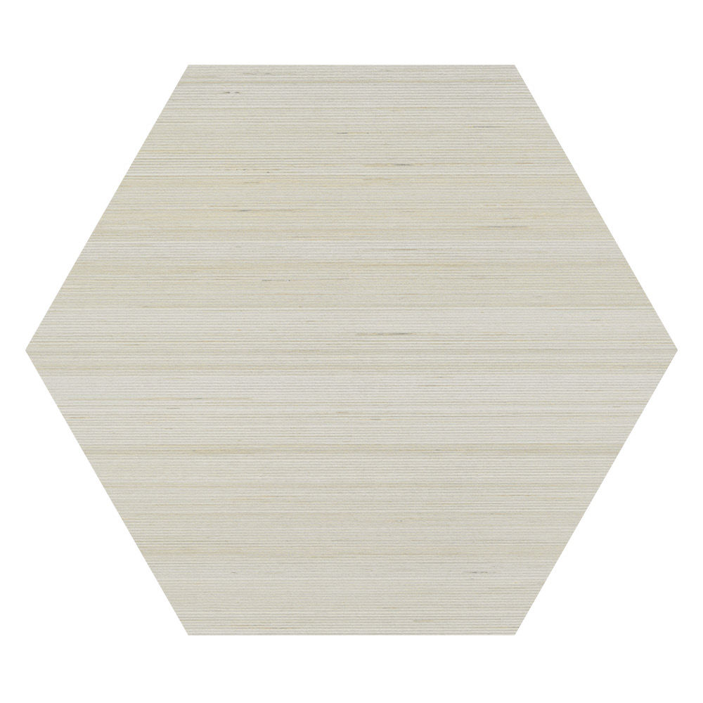 Tatami bianco esagona 24/27,7/1,0 nat/rett.