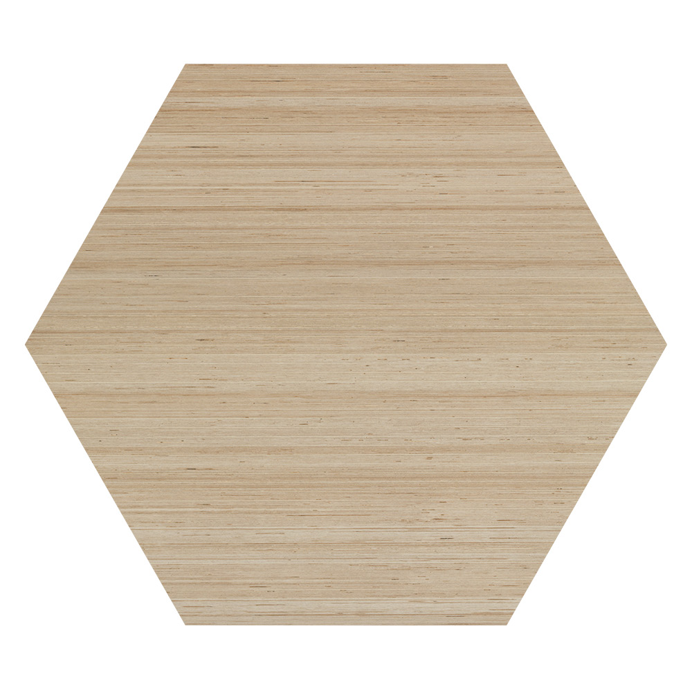 Tatami crema esagona 24/27,7/1,0 nat/rett.