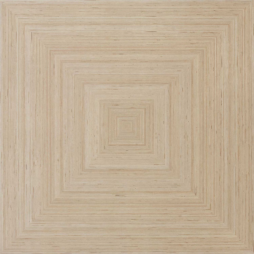 Tatami crema intarsio 60/60/1,0 nat/rett.