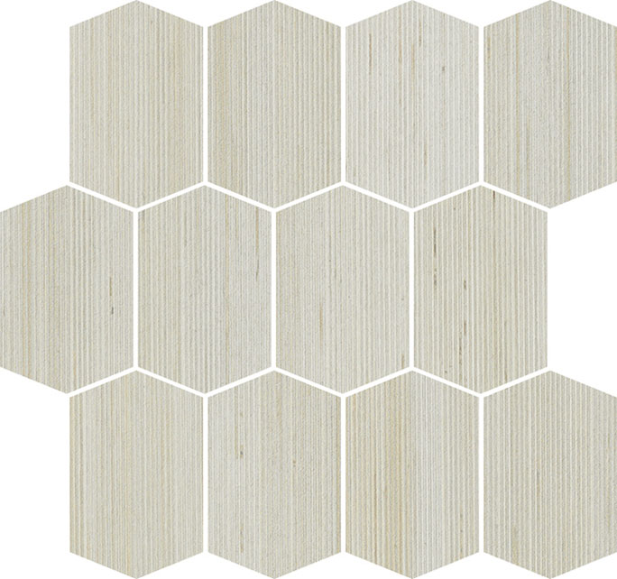 Tatami bianco losanga 30/30/1,0 nat/rett.