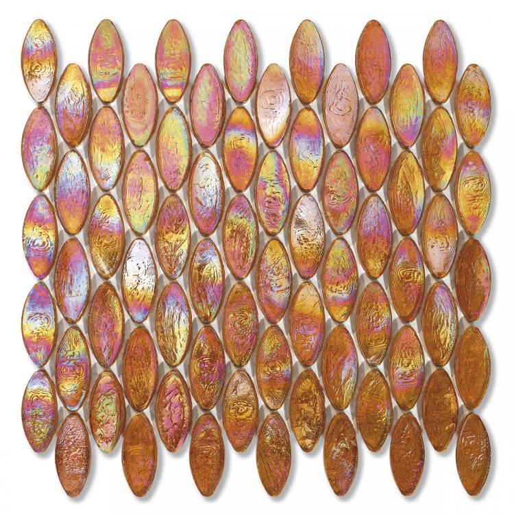 Neoglass domes iridescente 203 jute 2,3/2,3/0,6 papier