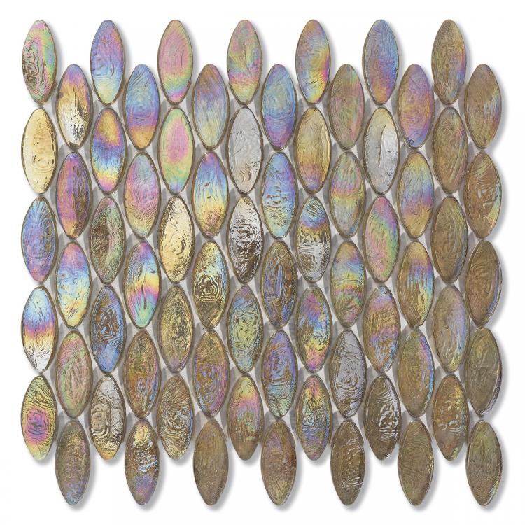 Neoglass domes iridescente 210,5 satin 2,3/2,3/0,6 papier