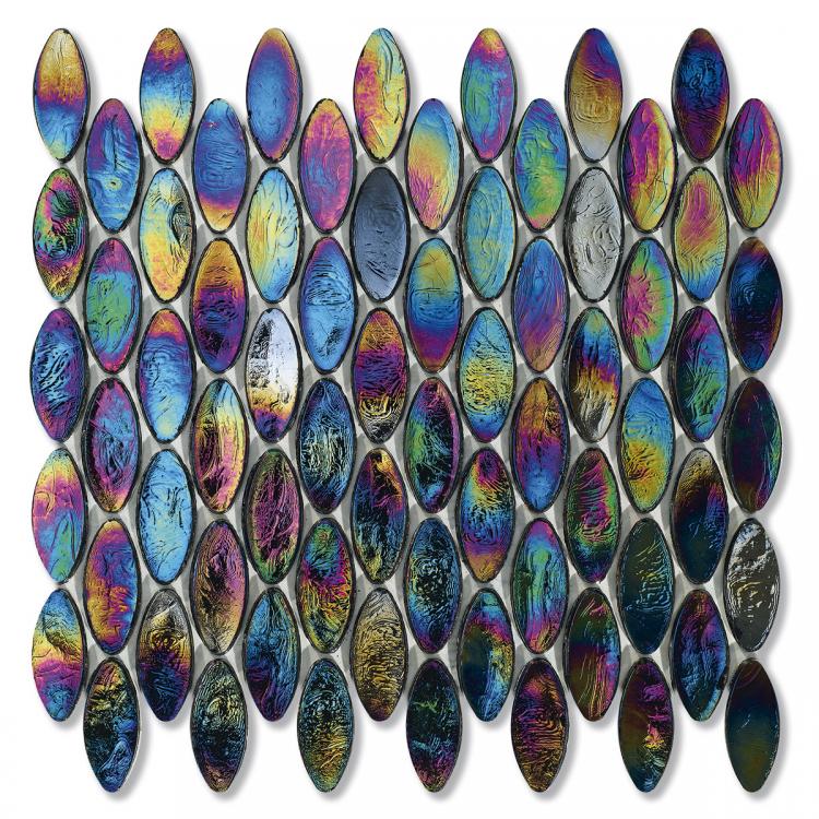 Neoglass domes iridescente 246 velvet 2,3/2,3/0,6 papier