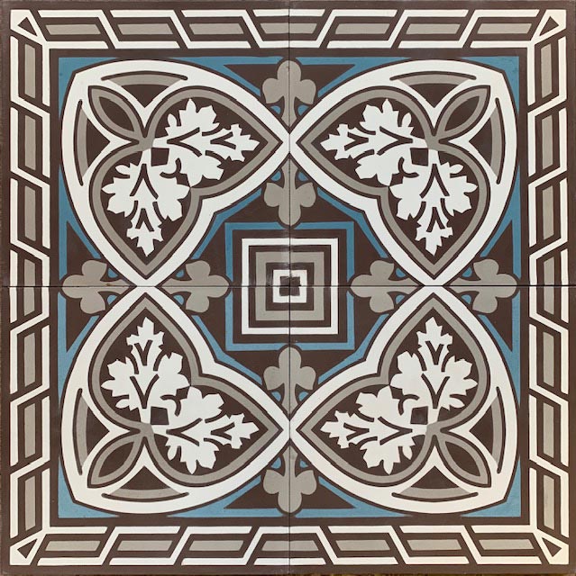 Pattern serie 1 leaf line corner 20/20/1,6