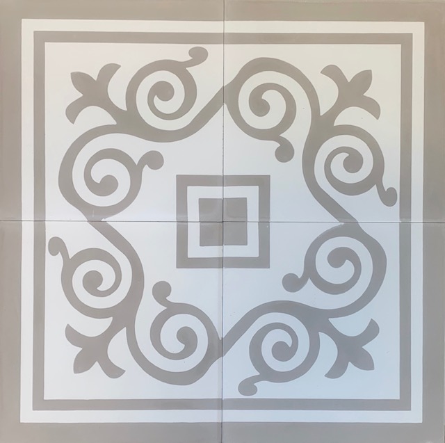 Pattern serie 1 curly line corner 20/20/1,6