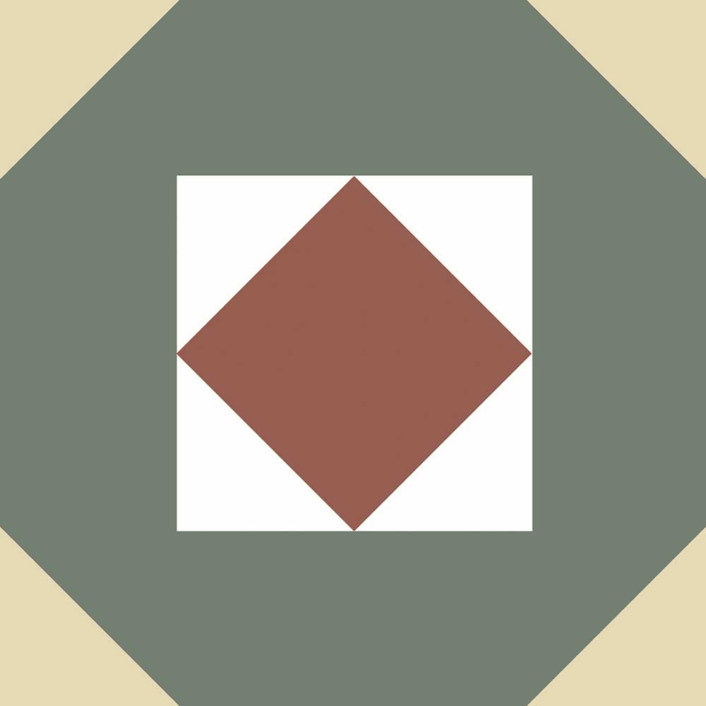 Pattern serie 1 victorian westminster green 1 14/14/1,6