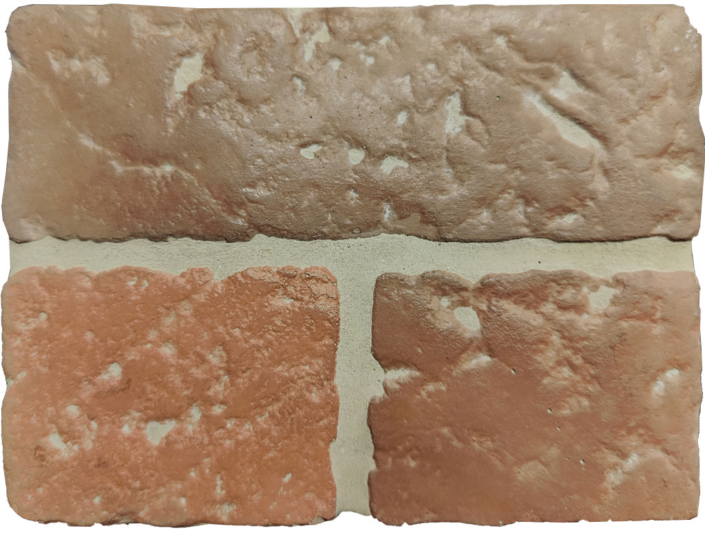 Castle stones terra terracotta/0,6 à 0,8 - 1,2,3