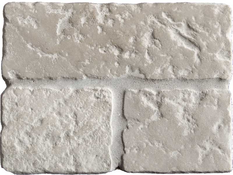 Castle stones french bricks natural beige/0,6 à 0,8 - 1,2,3