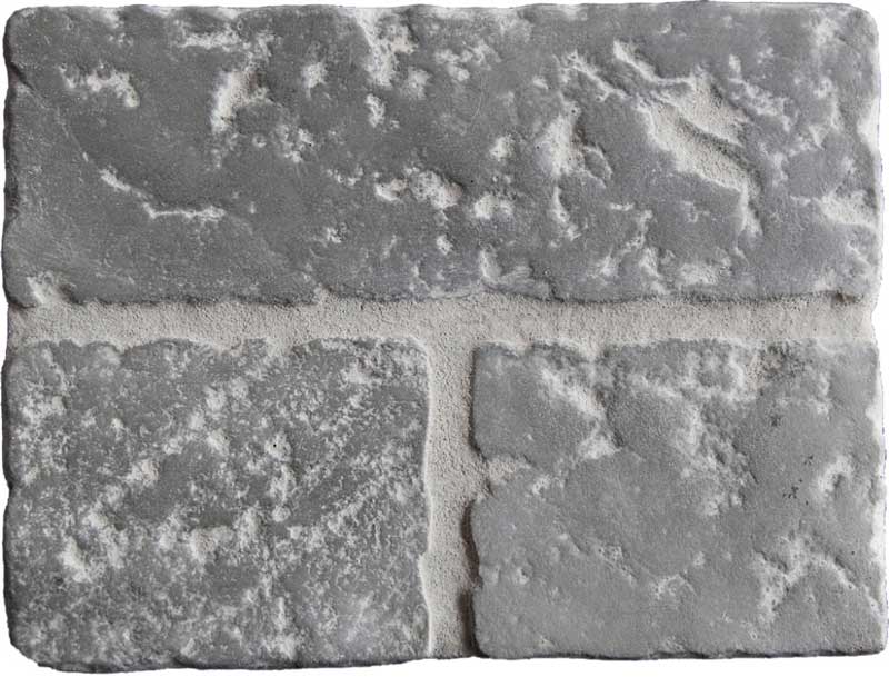 Castle stones french bricks old grey/0,6 à 0,8 - 1,2,3