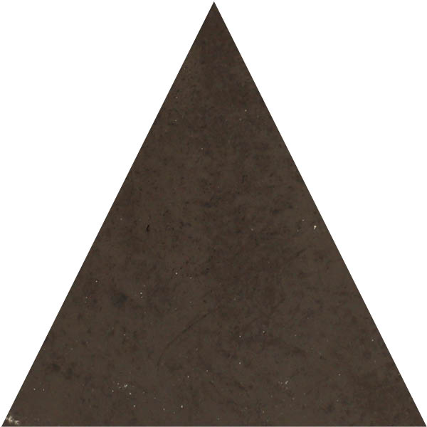 Cotto vecchio nero aged triangle 20/2,5
