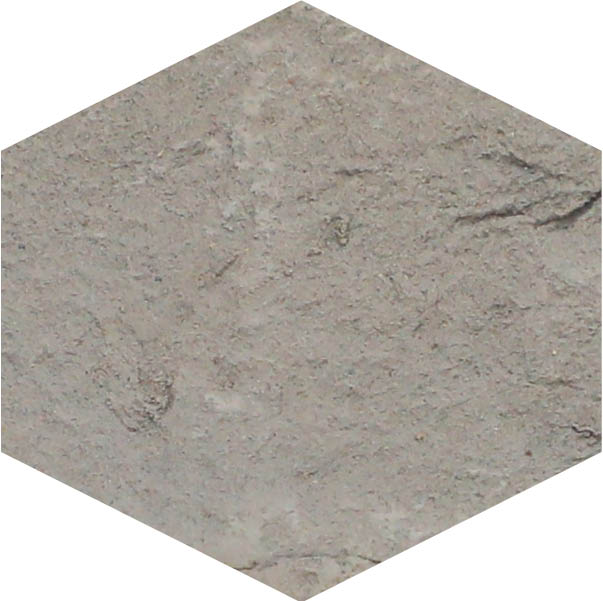 Cotto vecchio grigio aged  hexagon 13/2,5