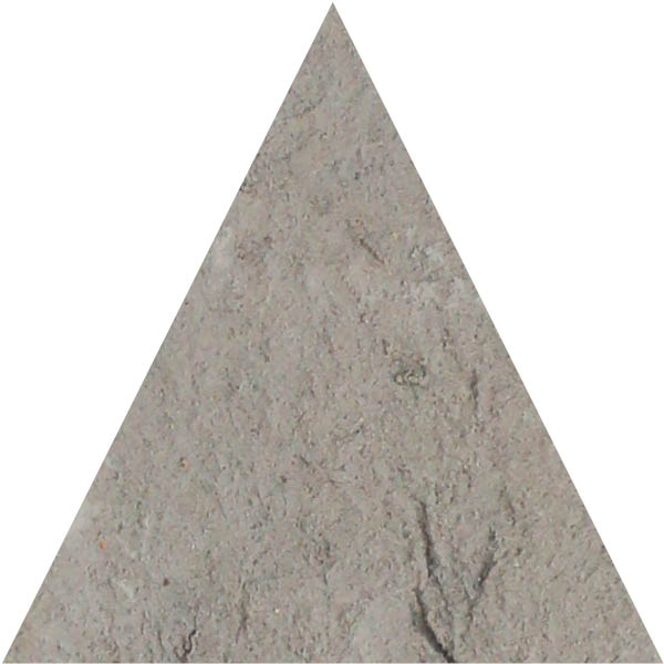 Cotto vecchio grigio aged triangle 20/2,5