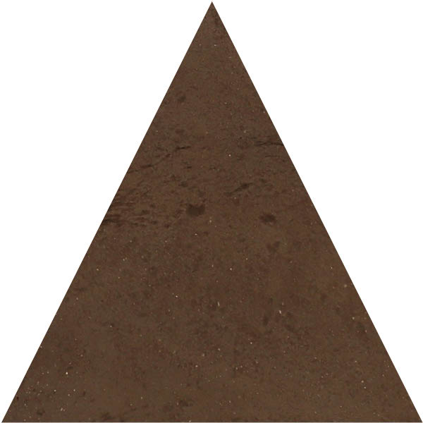 Cotto vecchio ciocco aged triangle 20/2,5