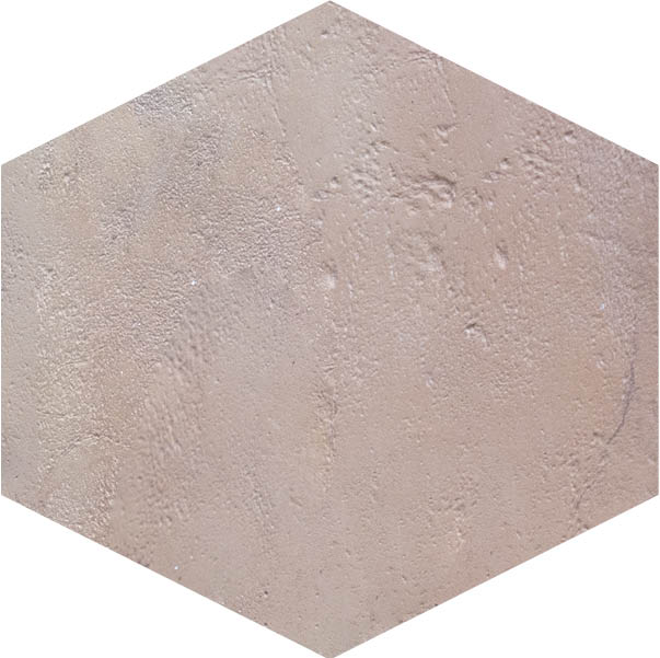 Cotto vecchio bianco aged  hexagon 13/2,5